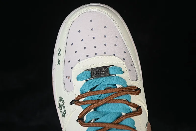 All categories Nk Air Force 1 Air Force series Nk Air Force 1 Low Nike Air Force 1'07 Low "Mint Doodle" Hand-painted graffiti Lime stains Air Force 1 low-top casual sneakers DZ1382-121